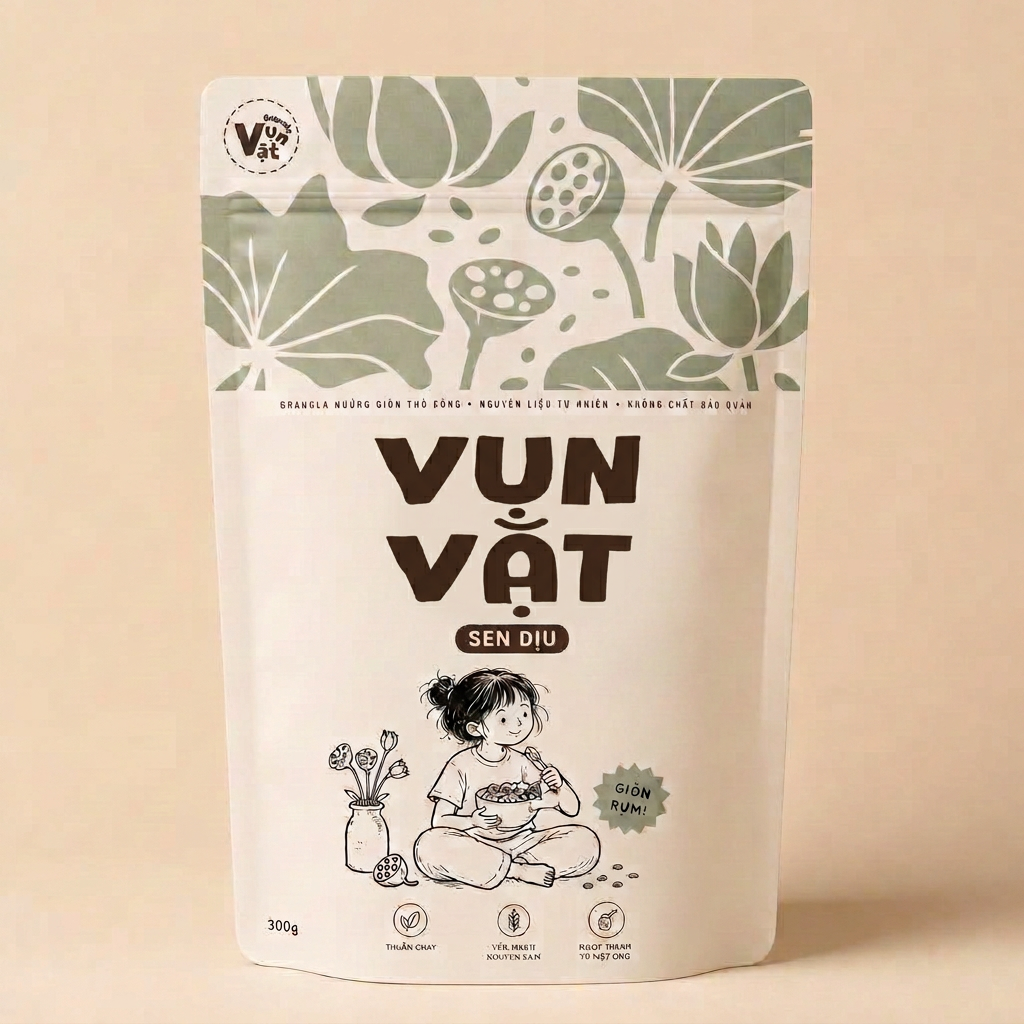 Gói granola Sen Dịu